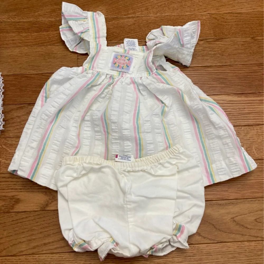 Vintage Baby Girl Infant Dress